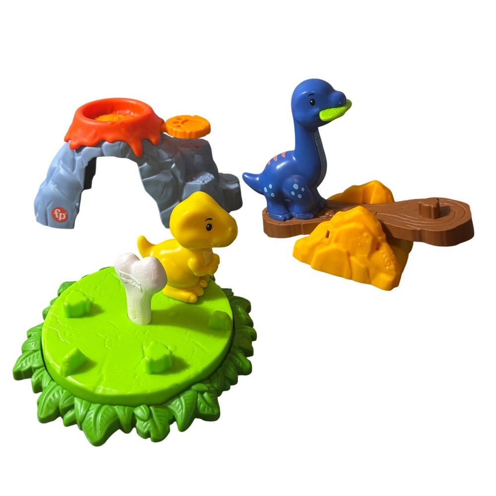 Fisher-Price Little People Spin & Play Dinosaur Playground Play-set